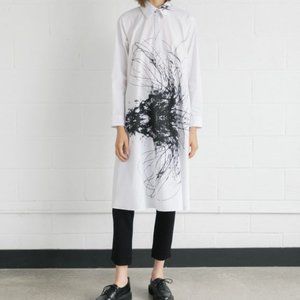 UCHUU Montréal Graphic Design Long Shirt